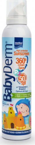 Babyderm High Sunscreen 360 Face & Body  SPF50 6Month+ Cream Lotion 200ml